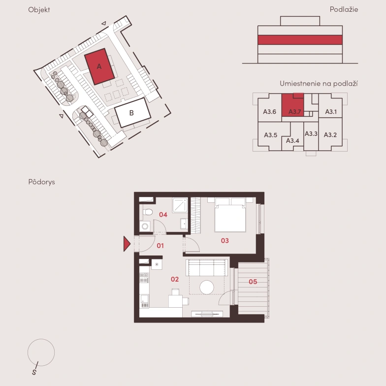 Byt č. A3.7